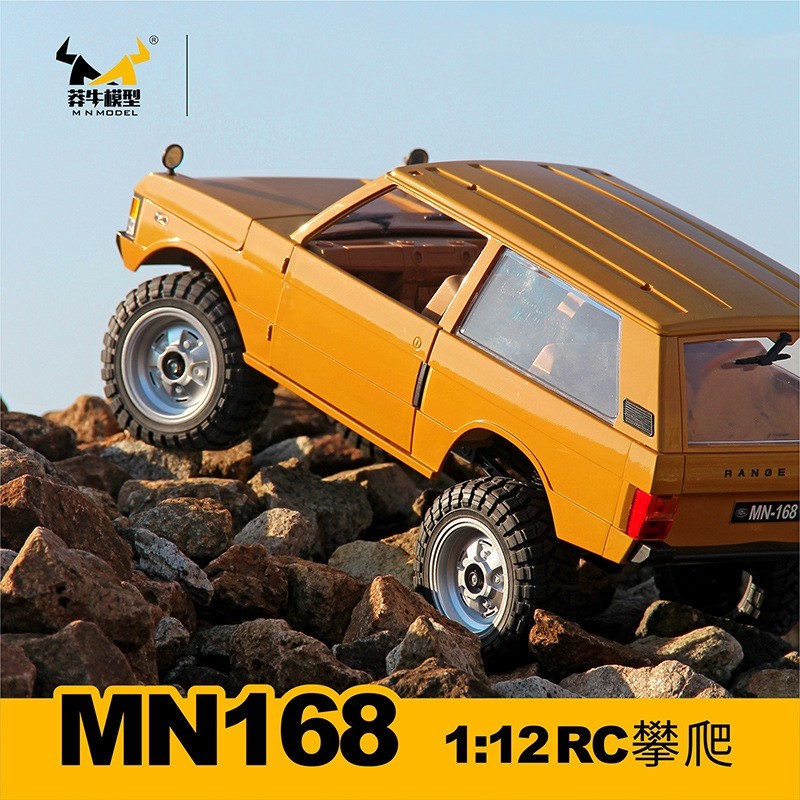 Mobil RC 4WD Skala 1/12 Range Rover Model Climbing Offroad Mainan Outdoor untuk Anak dan Keluarga