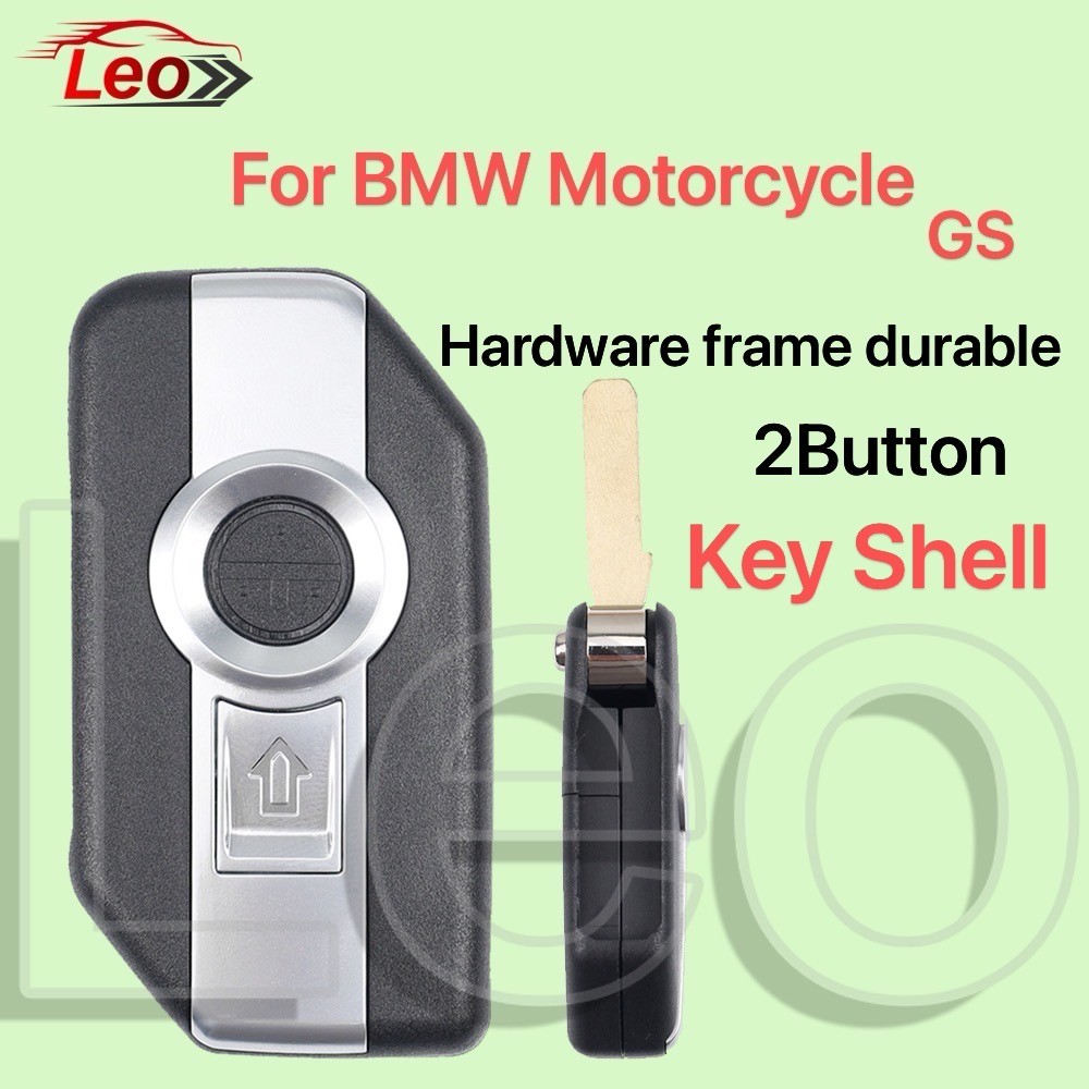 Leo Smart Motorcycle Flip Remote Key Shell For  Adventure R1200GS R1300GS R1250GS ADV F450GS