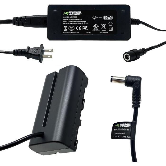 Jekal - Wasabi Power Battery Dummy For Sony Np-F950 Np-F960 Np-F970 Np-F975 Npf950 Npf960 Npf970