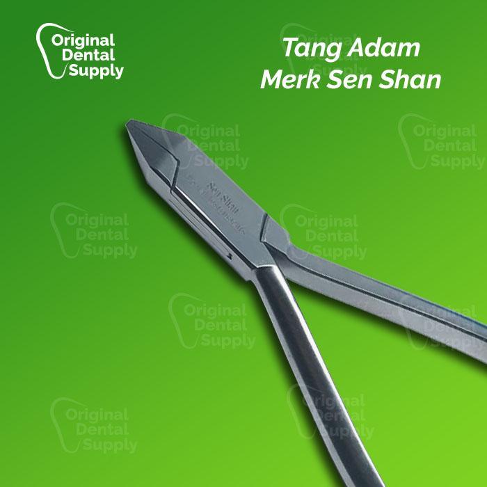 Tang ortho klamer pipih pipih tang adam senshan dental instrument