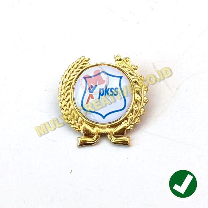 Bros Logo Model Padi Kapas - Pin PKSS Pin Atribut Kerja PKSS
