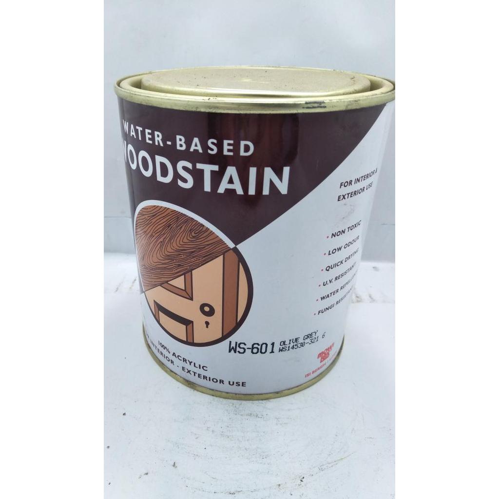 Mowilex Water-Based Woodstain Ws-601 Olive Grey