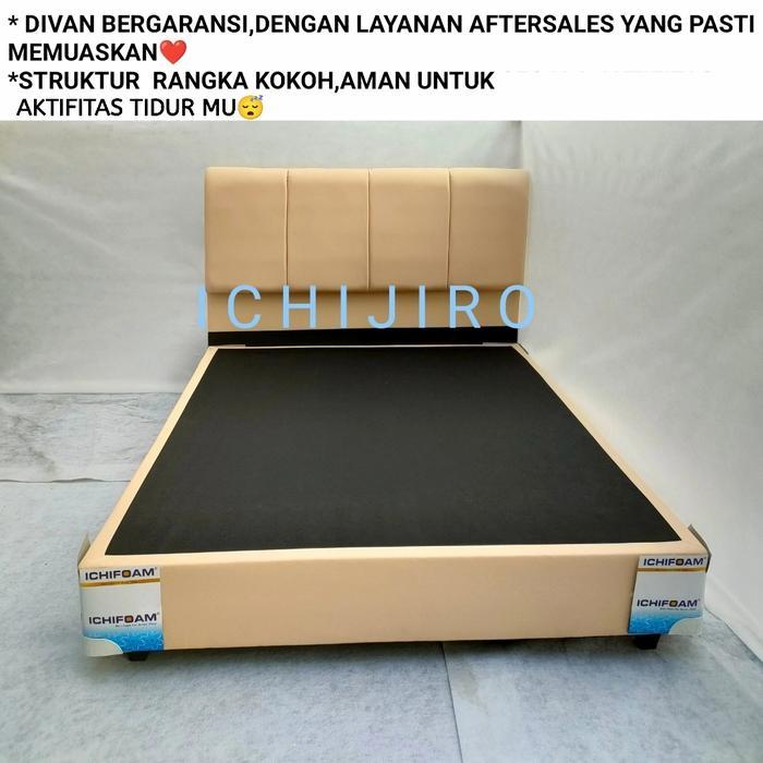 Divan Sandaran Dipan Kasur Springbed Tempat Tidur Minimalis Carara