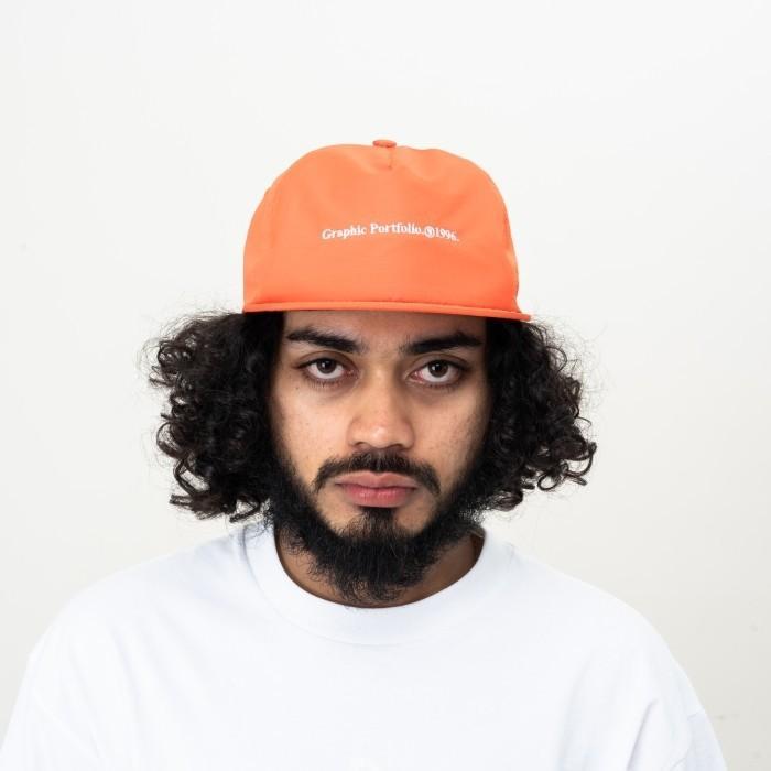 UNKL347 Topi Snap Back Warna Orange BOLX