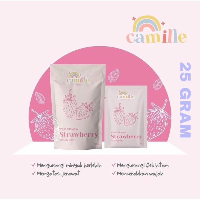 CAMILLE BEAUTY WASH OFF MASK ORGANIC CAMILE BEAUTY BPOM