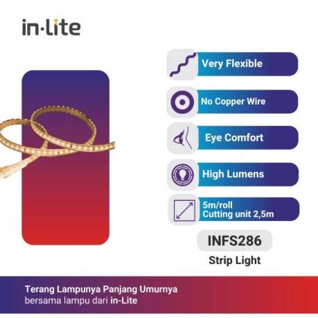 INLITE Lampu Led Strip INFS286 / LED Strip / Lampu Hias / Lampu Inlite