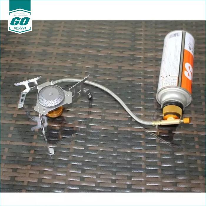 Kompor Portable Ultralight Selang - Kompor Gas Camping Mini Canister