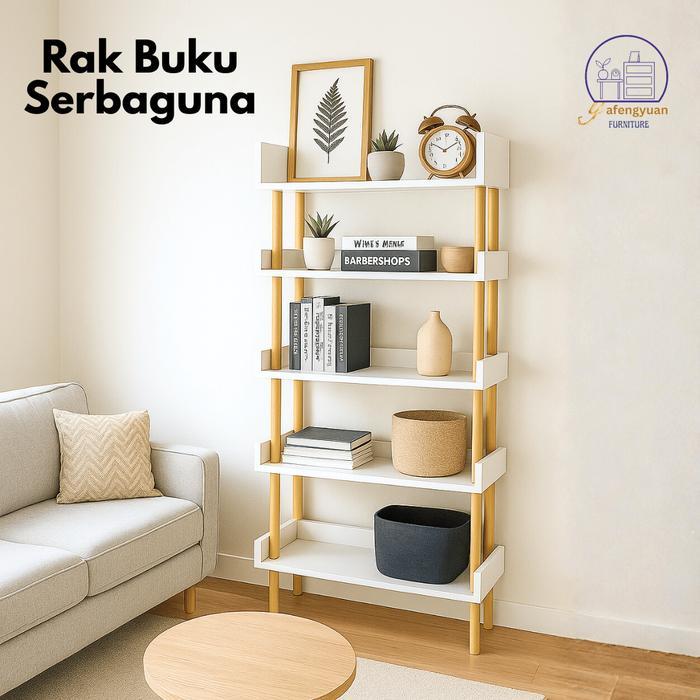 Rak Buku Serbaguna Rak Sepatu Anak Modern & Sederhana Rak Pajangan Lemari Buku Sekolah Rak