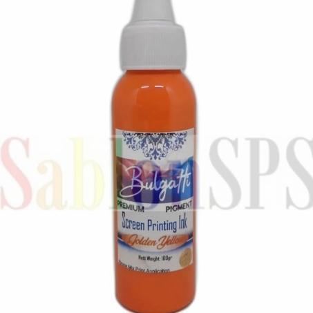 Biang Warna Sablon Golden Yellow Pigmen Sablon 500gr