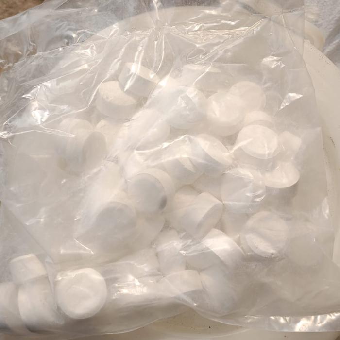 kaporit tablet kecil TCCA 90% - 1 KG / Kaporit Untuk Air Toren