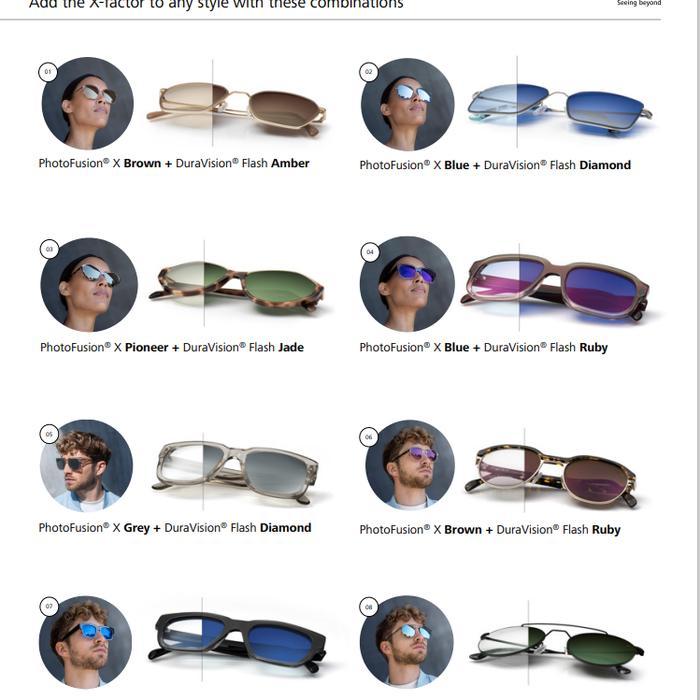 LENSA ZEISS Smartlife SV photofusion X DURAVISION FLASH MIRROR