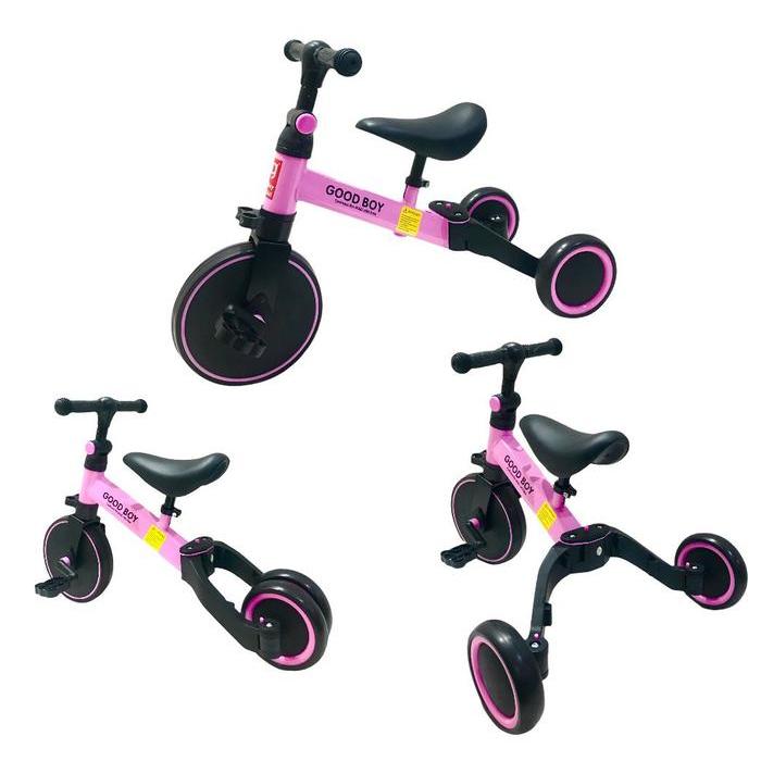 NEW SEPEDA ANAK 3 in 1 GOOD BOY GOOD GIRL BALANCE BIKE MANTAP