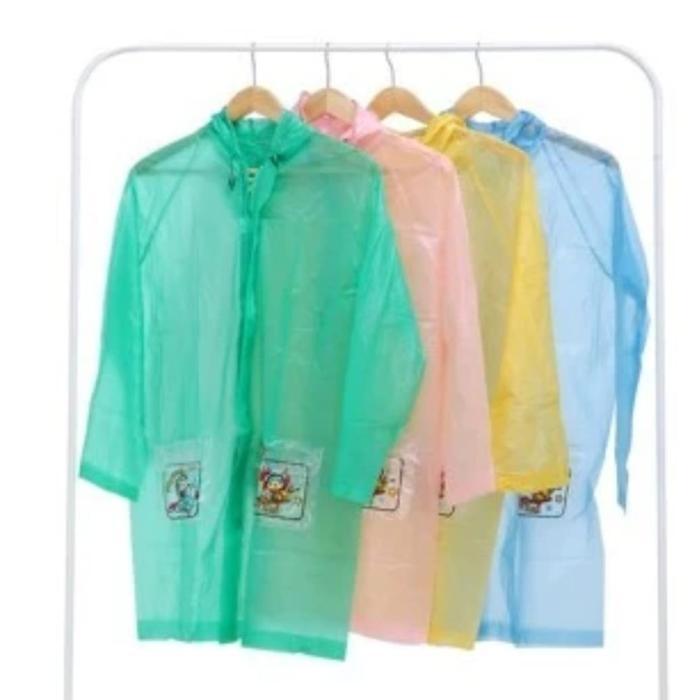 Jas Hujan Ponco Remaja Kids Elmondo 502 Termurah