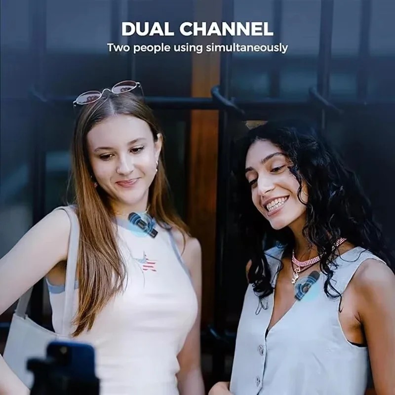 K11 Professional Wireless Lavalier Microphone For iPhone iPad Android Live Broadcast Gaming