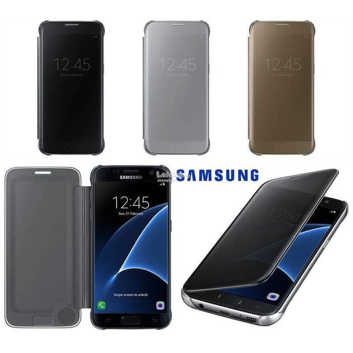 Case S7edge SAMSUNG S7edge Clear View Galaxy S7 Edge Original