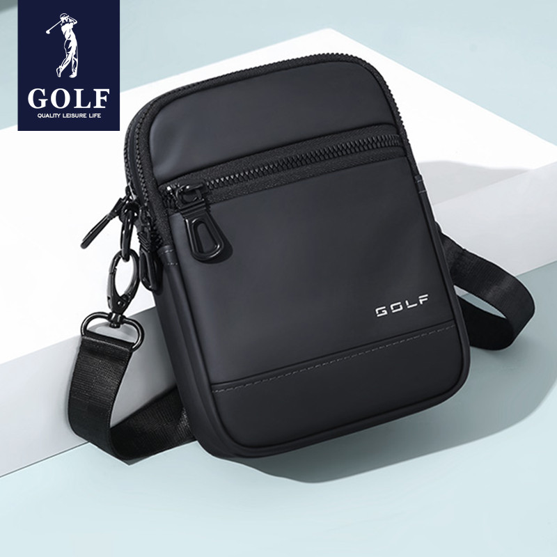 GOLF Shoulder Bag Lightweight Men's Crossbody Bag Small Cross Body Purse Cell Phone Waterproof Mini