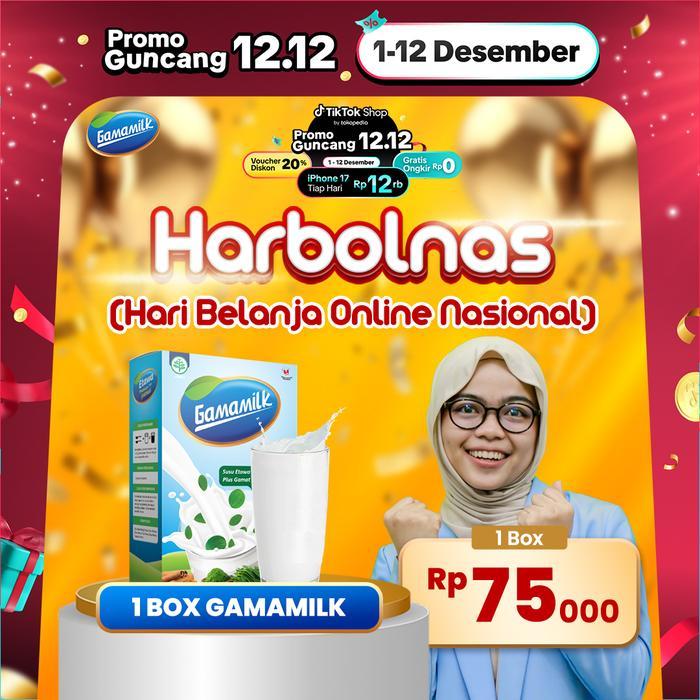 Susu Kambing Etawa Gamamilk 2 Box Susu Kambing Etawa Gamat/Teripang & Gula Aren Solusi Nutrisi