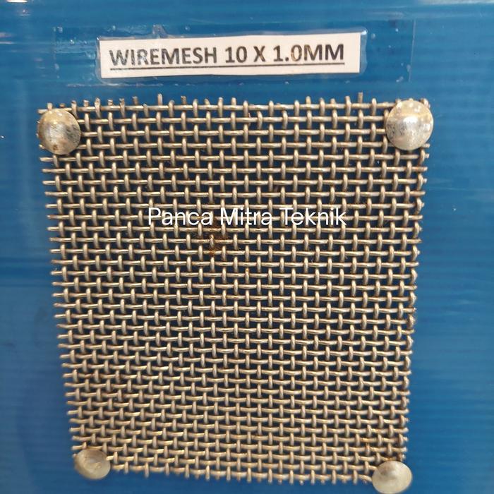 Wiremesh 10 Tebal 1mm / Kawat Mesh Stainless SS304 Meteran lebar 120cm
