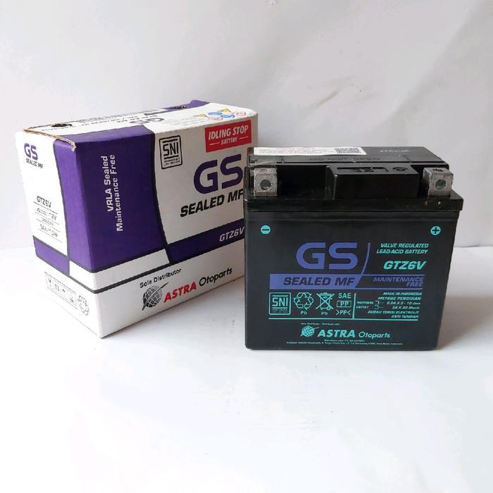 Aki Motor Vario 125/150, Cbr150, Cb150R, Pcx150 Gs Astra Gtz6V Mf Aki Kering