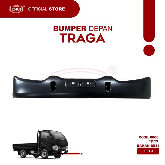 EMGI Bumper Depan Traga Kode 6806 Bahan Besi Hitam 1pcs untuk Traga