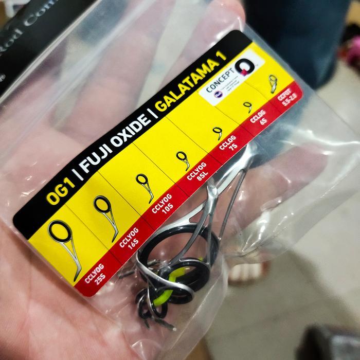 Ring Joran Fuji Set Untuk Galatama 1 Og Set Original Fuji