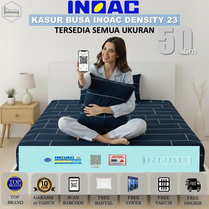 Kasur Busa Inoac Density 23 Tebal 40Cm 50Cm 200X180X40 200X160X40 180X200X40 160X200X40 200X180X50