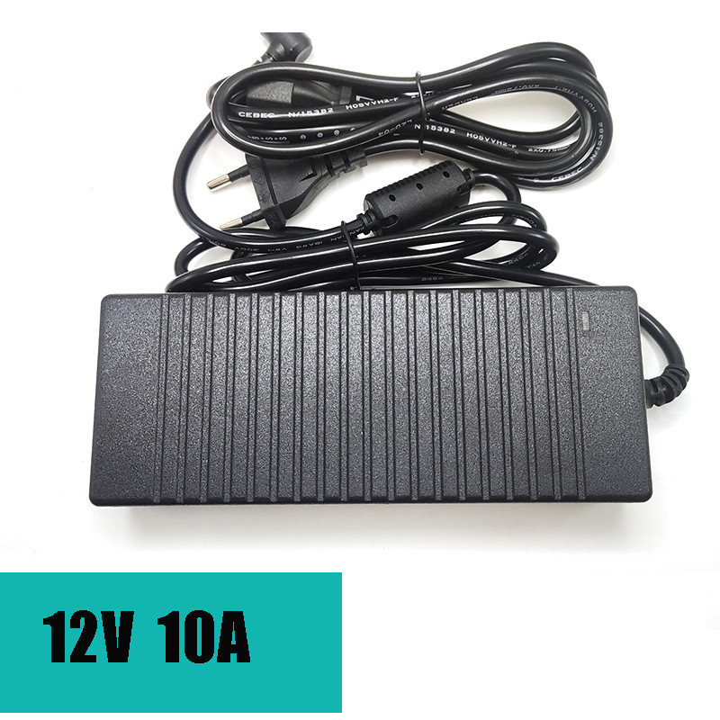 12V 5A 6A 10A Power Supply 12V 5000Ma 6000Ma 10000Ma Adapter AC DC 100-240v Charger for Computer