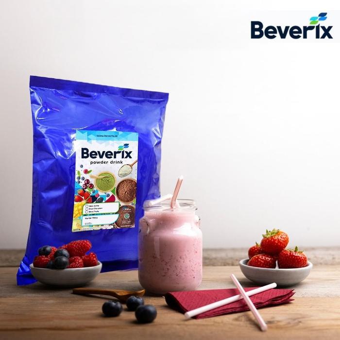 BEVERIX Bubuk Minuman Premium Es Kekinian Aneka Rasa 1 KG - Serbuk Minuman Aneka Varian Rasa