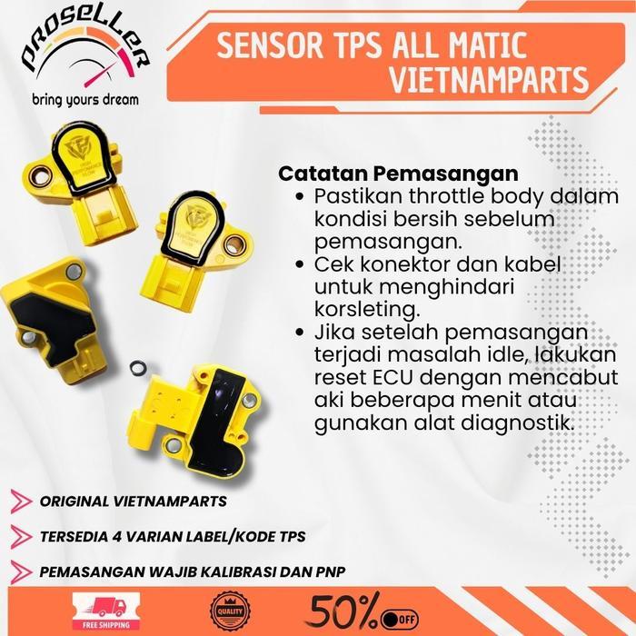 SENSOR TPS RACING VIETNAM SENSOR TPS VARIO BEAT SENSOR TPS MIO AEROX SESNOR TPS RACING ORIGINAL