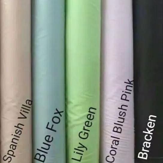 "New" Kain Katun Jepang Polos Meteran