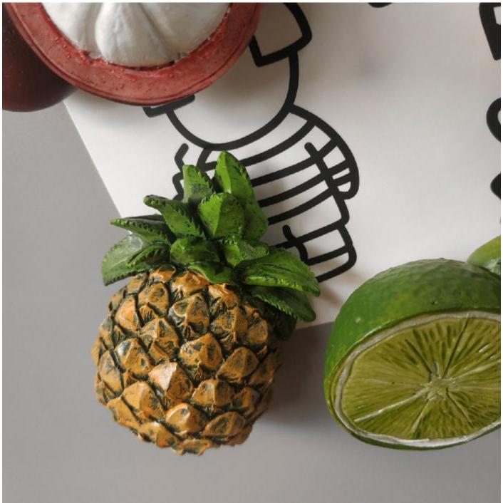 Magnet Kulkas Magnet Kulkas Magnetik Magnet Kulkas Tema Buah Magnet Dekorasi Kulkas Stroberi Pisang