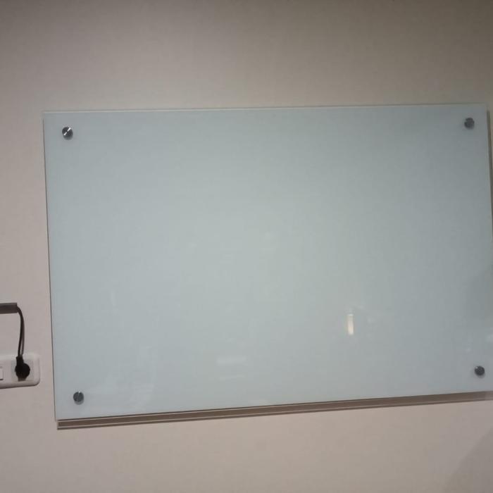Glassboard UK 120 x 200 cm / papan tulis kaca 120 x 200 cm
