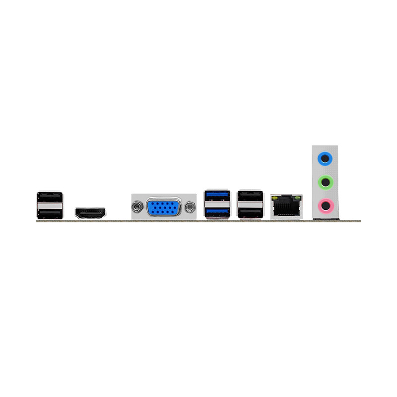B75 M-I mini Motherboard ITX Desktop LGA 1155 Set with Core I5 3570 CPU( 2*8GB)=16G 1600MHz RAM DDR3