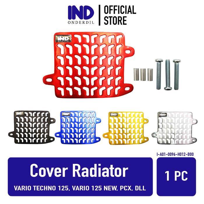 IND ONDERDIL COVER RADIATOR VARIASI J2 IND HONDA PCX & ADV & VARIO TECHNO 125 OLD & VARIO 125 150
