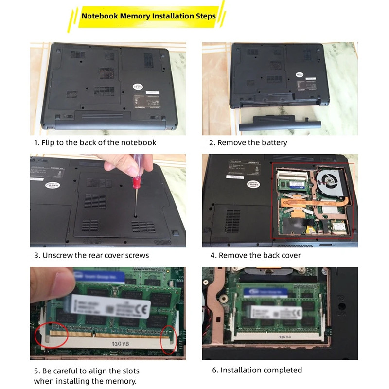 Notebook Memoria Ram DDR3L 1600Mhz 8GB Laptop Ram Memory PC3-12800 1.35V 204 Pins SODIMM For AMD or