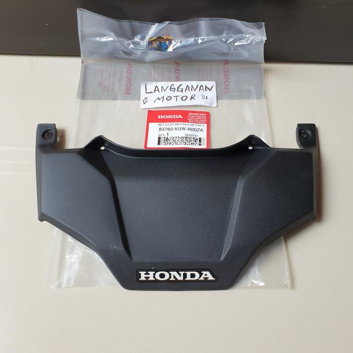 COVER CENTER SAMBUNGAN BODY COVER LAMPU REM BELAKANG ATAS ADV 150