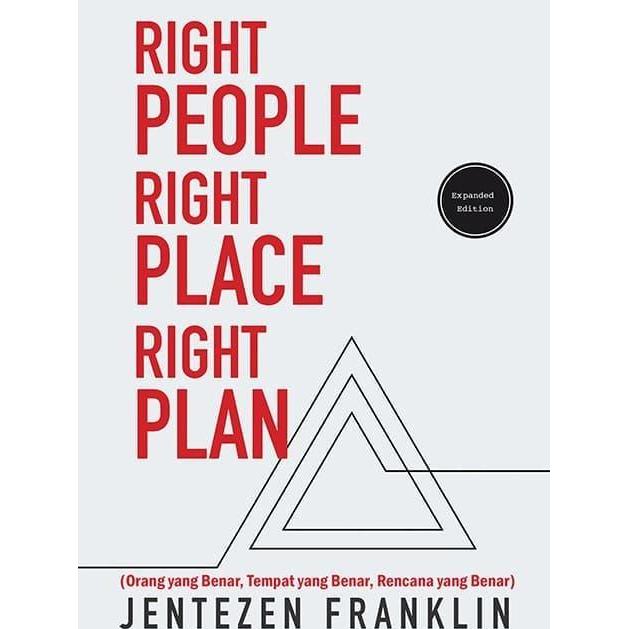 Buku Right People, Right Place, Right Plan - Jentezen Franklin