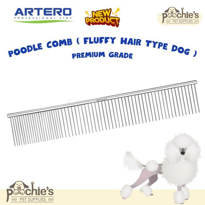 [Poochies Supplies] Sisir Anjing - Sisir Poodle - Artero - Poodle Comb ( Volume Comb ) Premium &