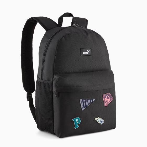 PUMA TAS RANSEL PUMA PHASE PATCH BACKPACK WARNA PUMA BLACK - 092196 01