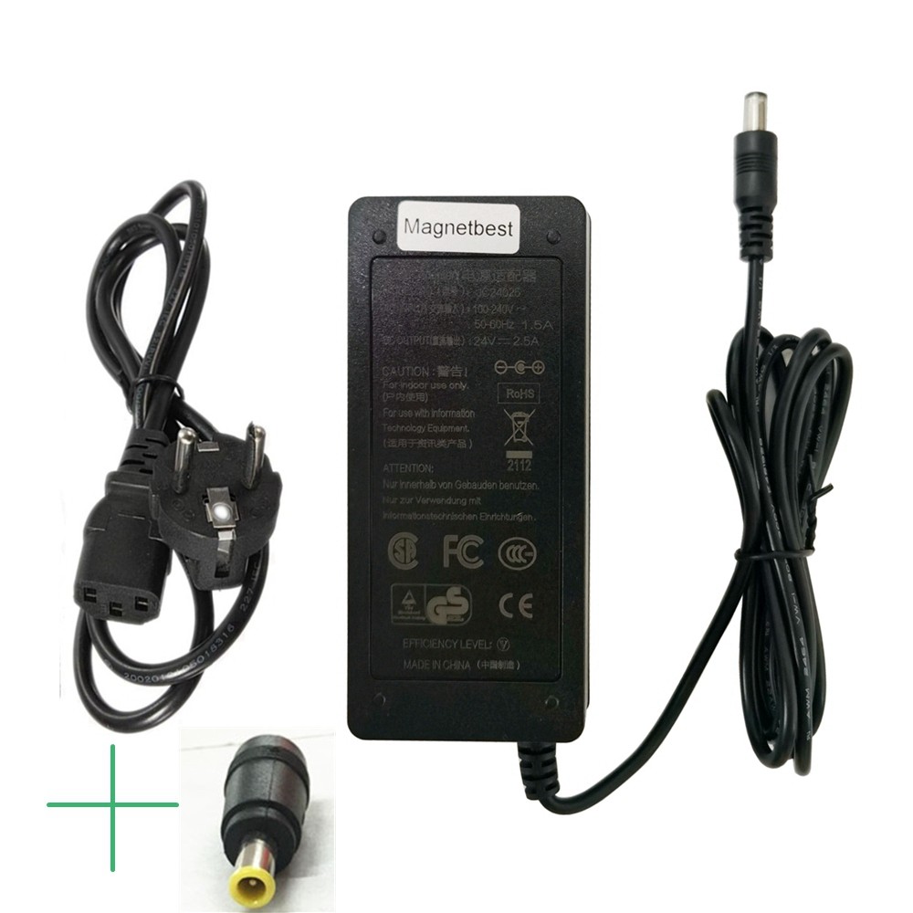 24V 2.5A Adapter Charger For C4si0 C4si0 Synthesizer Arranger Electronic Organ MZ-X500 MZ-X300 CT-X5