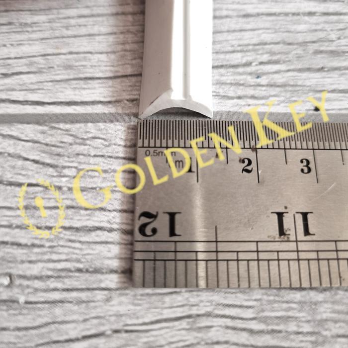 Karet Lis Sekoneng 078B C Besar Putih White Kaca Mati 40 Meter 078 B