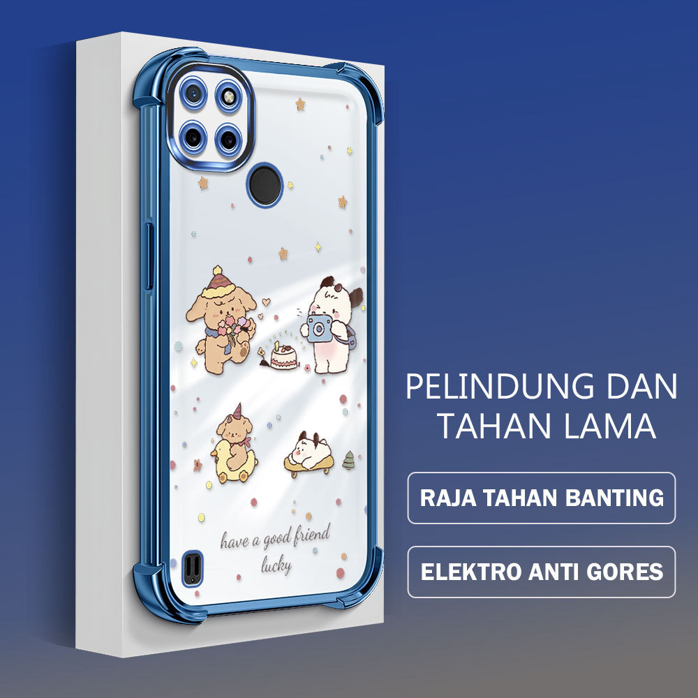 Softcase Casing Hp Anime Motif For Realme C21Y C25Y Case Cesing S3-1304 SJ
