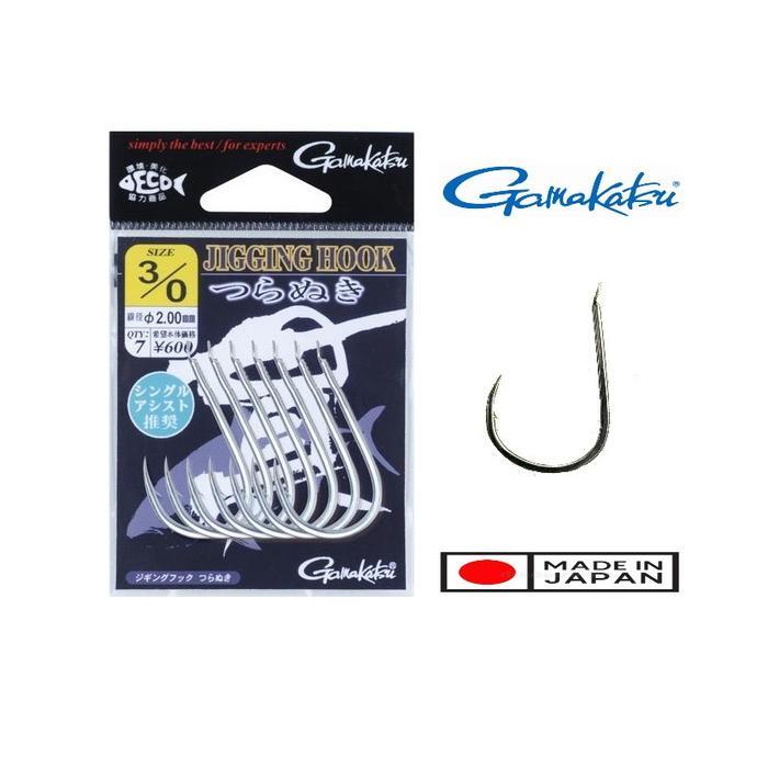 Gamakatsu Tsuranuki Jigging Hook BISA GOSEND