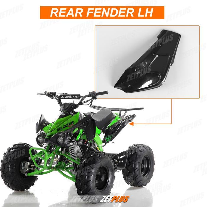 FENDER BELAKANG (KIRI) ATV APOLLO BLAZER SPORT/Body cover