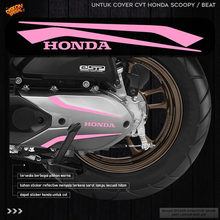 "New" Sticker Alis Cvt Motor Scoopy atau Honda Beat