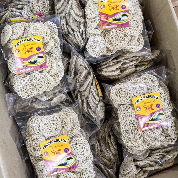 "New" Krupuk Spesial Cap Kera Mas - Original Bawang/ Terasi Udang