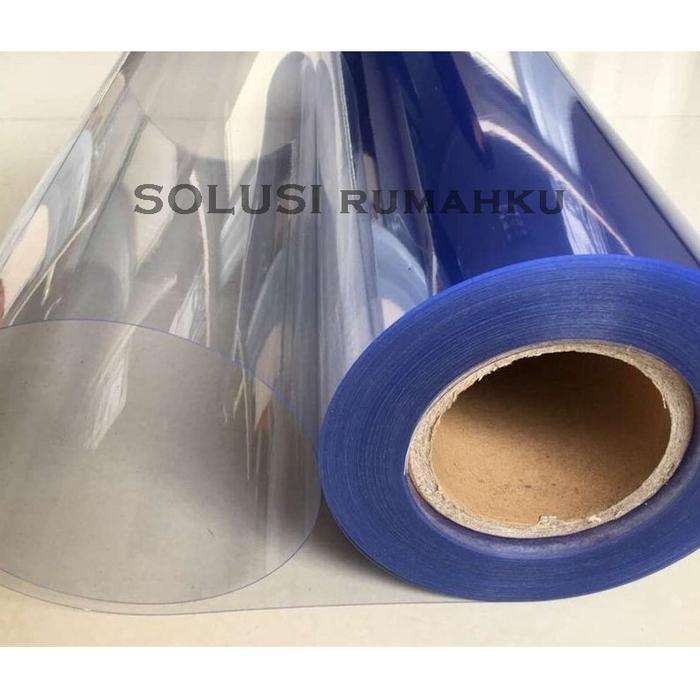 "New" 1 METER FIBER PAGAR BENING LEBAR 95 CM FLAT PLASTIK PVC LASERPLAST