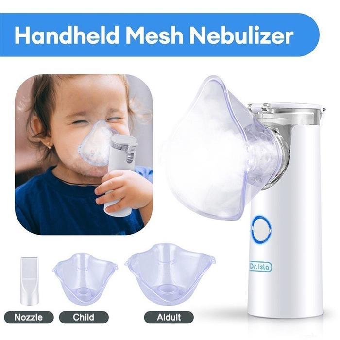 Nebulizer Portable Mesh/ alat Nebulizer Anak/ Vapor Asthma Inhaler Terapi Asma anak dewasa