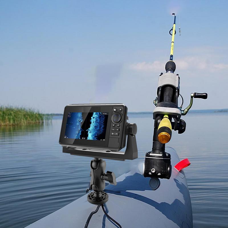 Swivel Fish Finder Mount Base 360 Degree Swivel Fish Finder Mount Base GPS Navigation Fish Finder Br