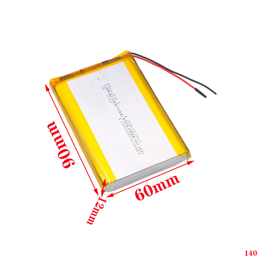 PATOZM 3.7v 10000mah 126090 Rechargeable charging lithium polymer battery for Smart mobile phone